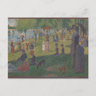 Studie voor (een zondag op La Grande Jatte) Briefkaart