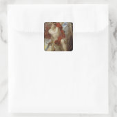 Studie voor Gaulish Courage, c.1830-32 Vierkante Sticker (Tas)