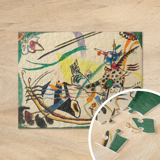 Studie voor Green Border | Kandinsky Legpuzzel