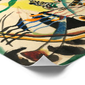 Studie voor Green Border | Kandinsky Poster (Hoek)