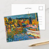 Studie voor Herfstlandschap met boten | Kandinsky Briefkaart