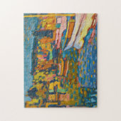 Studie voor Herfstlandschap met boten | Kandinsky Legpuzzel (Verticaal)