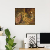 Studie voor het binnenland van een harem poster (Thuiskantoor)