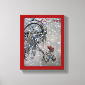 Studie voor Julbacken (Yule Goat) 1911 Canvas Afdruk (Voorkant)