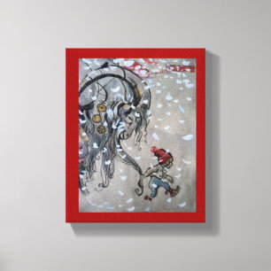 Studie voor Julbacken (Yule Goat) 1911 Canvas Afdruk