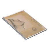 Studie voor "Lamia", c.1904-05 (potlood op papier) Notitieboek (Rechterzijde)