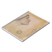 Studie voor "Lamia", c.1904-05 (potlood op papier) Notitieboek (Linkerzijde)