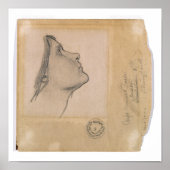 Studie voor "Lamia", c.1904-05 (potlood op papier) Poster (Voorkant)