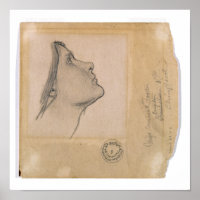 Studie voor "Lamia", c.1904-05 (potlood op papier)