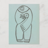 Studie voor moeder en kind Henri Gaudier-Brzeska | Briefkaart (Voorkant)