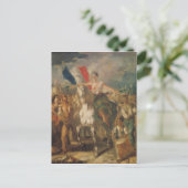 Studie voor "Vrijheid", 1830 Briefkaart (Staand voorkant)