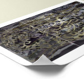 Studie XV / La Ola-serie Poster (Hoek)