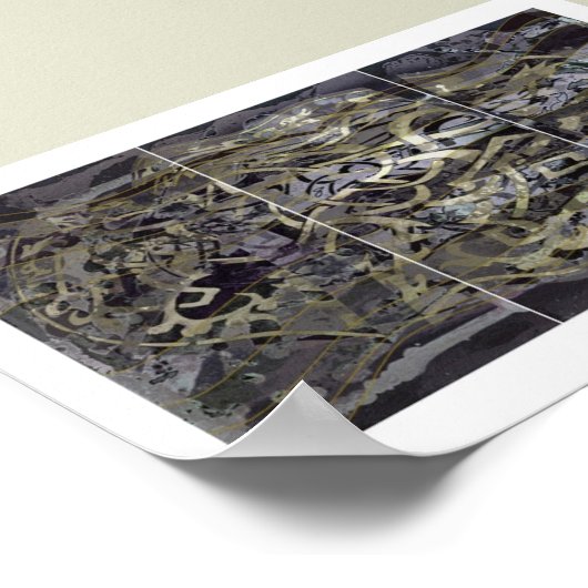 Studie XV / La Ola-serie Poster (Hoek)