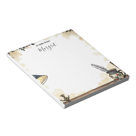 studiekraan gepersonaliseerd notitieblok (Schuin)