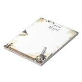  studiekraan gepersonaliseerd notitieblok (Linkerzijde)