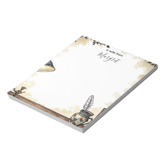 studiekraan gepersonaliseerd notitieblok (Linkerzijde)