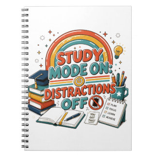 Studiemodus Aan Afleidingen Uit Notitieboek