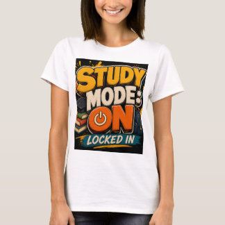 Studiemodus: AAN Opgesloten in Shirt | Student Tsh