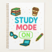 Studiemodus aan planner (Voorkant)