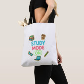 Studiemodus aan tote bag (Dichtbij)