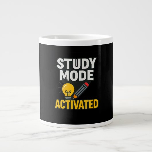 Studiemodus Geactiveerd • Gefocust Grote Koffiekop (Voorkant)