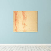Studies over legers en wapens canvas afdruk (Insitu (Houten vloer))