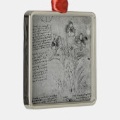 Studies over Violas Metalen Ornament (Rechts)