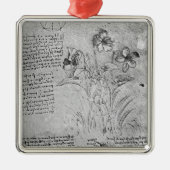 Studies over Violas Metalen Ornament (Voorkant)