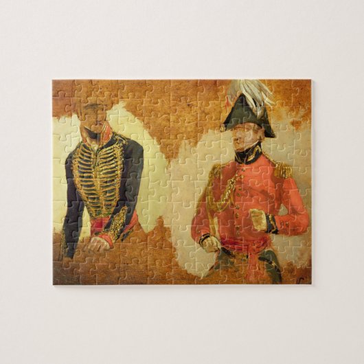 Studies van de Royal Horse Artillery Uniform, en v Legpuzzel (Horizontaal)