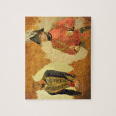 Studies van de Royal Horse Artillery Uniform, en v Legpuzzel (Verticaal)