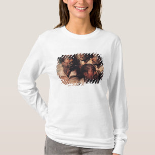 Studies van het hoofd van een neger t-shirt