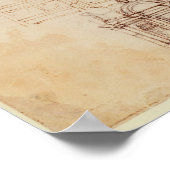 Studies voor de architectonische samenstelling poster (Hoek)