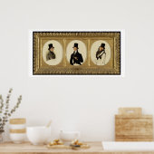 Studies voor de portretten van Lord Eglinton, Lord Poster (Keuken)