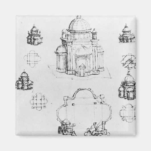 Studies voor een gecentraliseerd plan magneet (Voorkant)