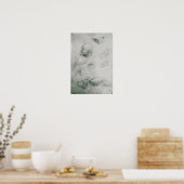 Studies voor het aantal remmen poster (Keuken)