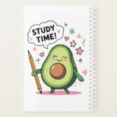 Studietijd Schattigee Avocado Kawaii Student Funny Planner (Achterkant)