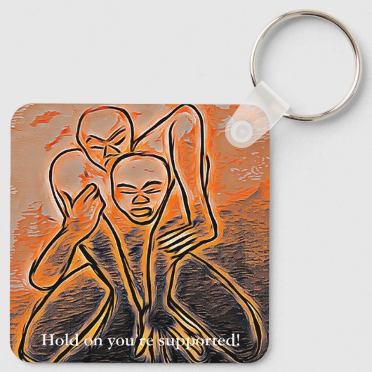 Studio16 Key-Sleutelhanger Sleutelhanger (Achterkant)