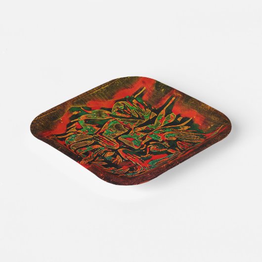 Studio 16-Borden Papieren Bordje (Gebogen)