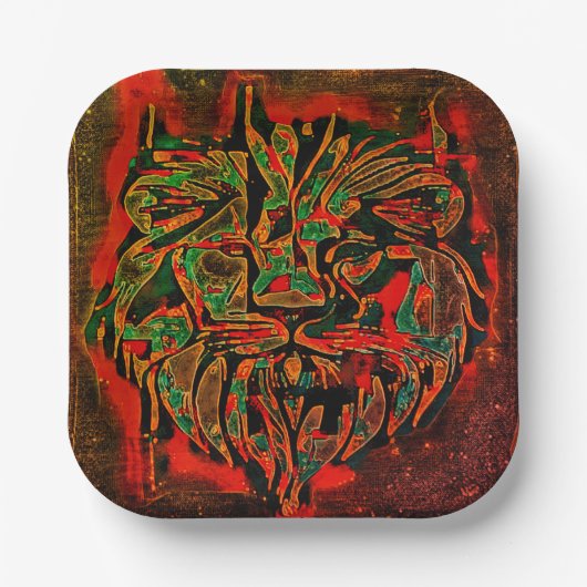 Studio 16-Borden Papieren Bordje (Voorkant)