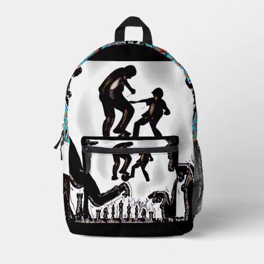 Studio 16-tas bedrukte rugzak (Voorkant)