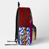 Studio 16-tas bedrukte rugzak (Links)