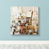 Studio 1986 canvas afdruk (Insitu (Houten vloer))