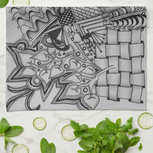 Studio 40: feest in een keukenhanddoeken (Gevouwen)