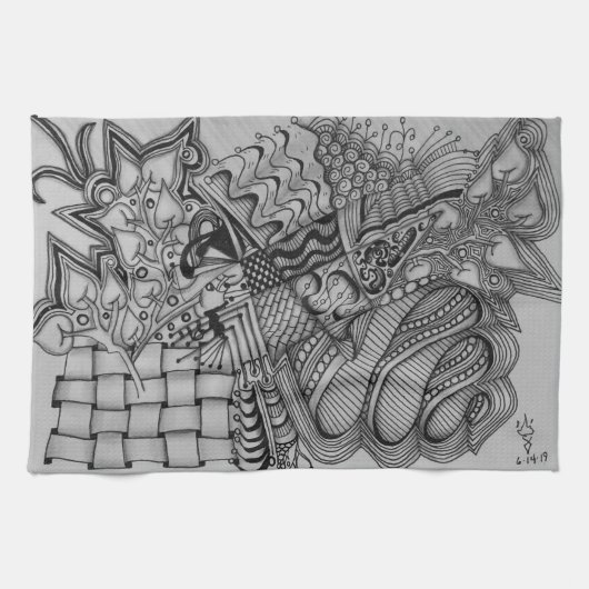 Studio 40: feest in een keukenhanddoeken (Horizontaal)