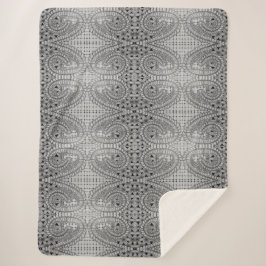 Studio 40: Floral Hamentaschen Sherpa Deken