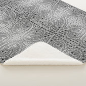 Studio 40: Floral Hamentaschen Sherpa Deken (3/4)