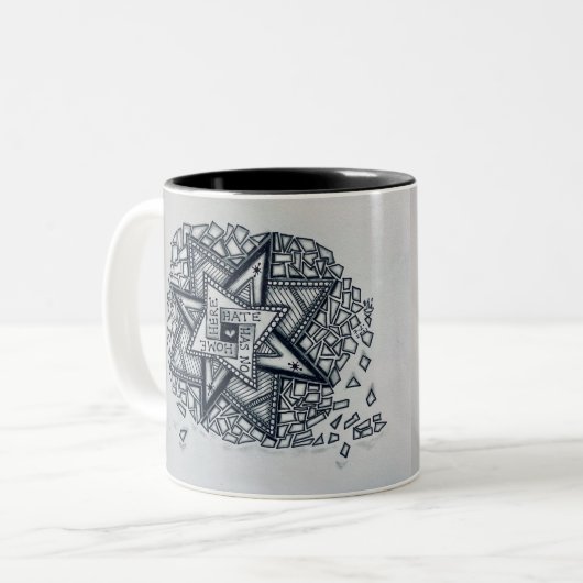 Studio 40: Hate heeft geen thuisbasis hier Mok (Voorkant links)