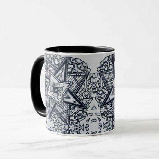 Studio 40: Hate heeft hier geen thuis Mok (Voorkant links)