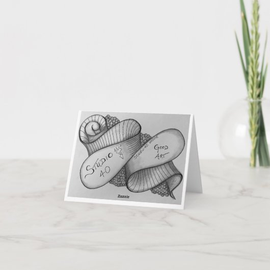 Studio 40: Joy Notitiekaartje (Achterkant)