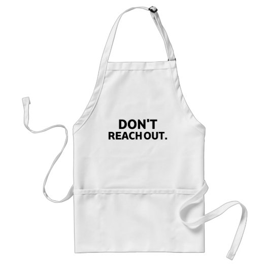 Studio Armor | Don't Reach Out Protection Standaard Schort (Voorkant)